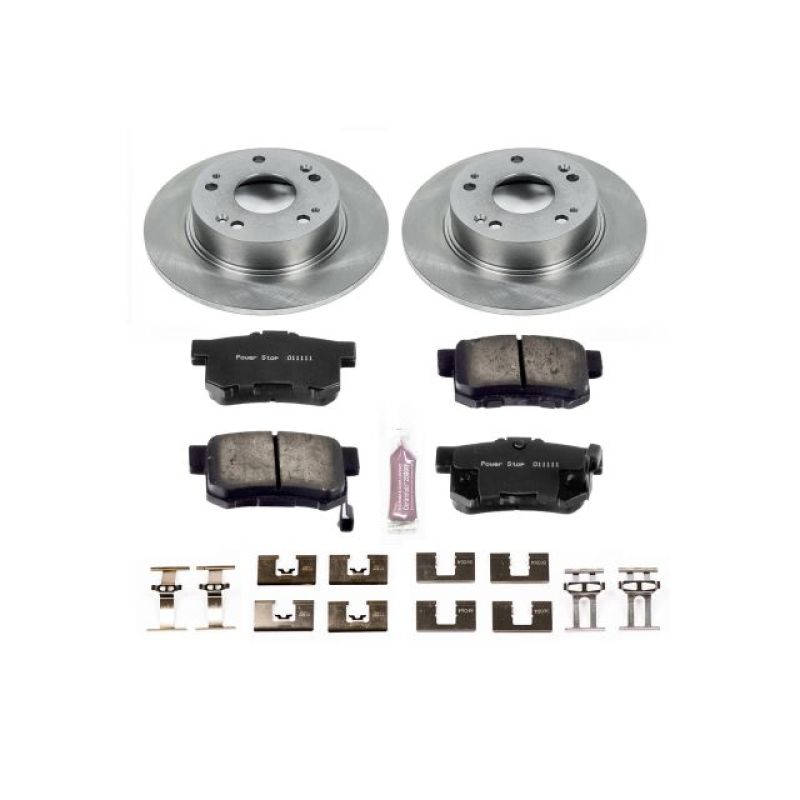 Power Stop 04-08 Acura TSX Rear Autospecialty Brake Kit Brake Kits - OE PowerStop