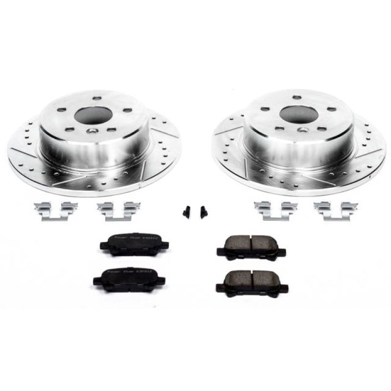 Power Stop 00-04 Toyota Avalon Rear Z23 Evolution Sport Brake Kit Brake Kits - Performance D&S PowerStop