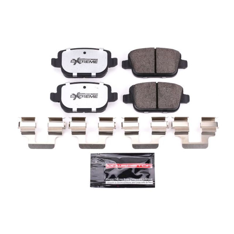 Power Stop 07-08 Volvo S80 Rear Z36 Truck & Tow Brake Pad w/Hardware Brake Kits - Performance D&S PowerStop