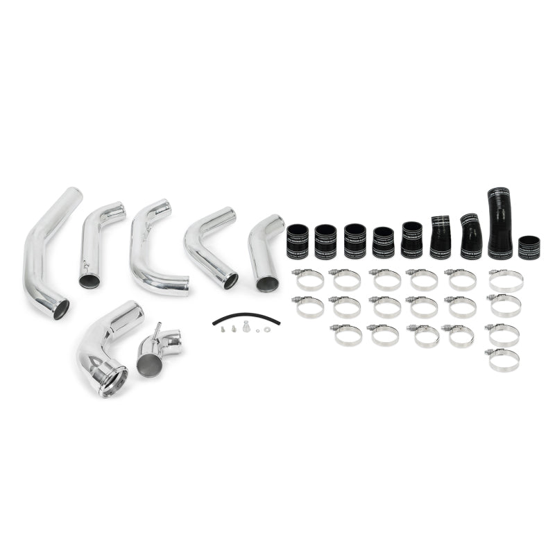 Mishimoto 15-16 Ford F-150 EcoBoost 3.5L Black Performance Intercooler Kit w/ Polished Pipes Intercooler Kits Mishimoto