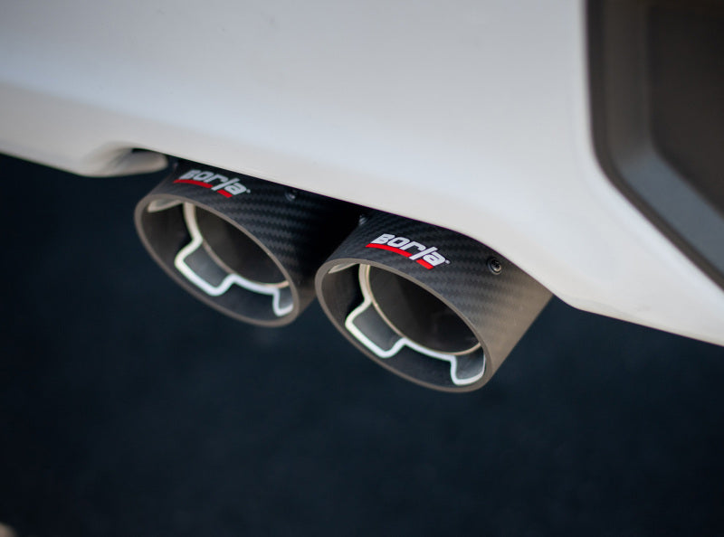 Borla 2019 Chevrolet Silverado 1500 6.2 w/ 147in WB 2.75in S-Type Catback Exhaust -Carbon Fiber Tips Catback Borla