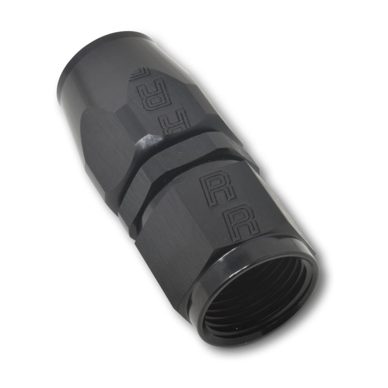 Russell Performance -16 AN Black Straight Full Flow Hose End Fittings Russell