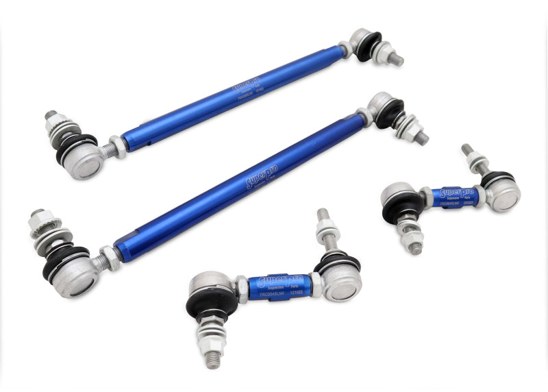 SuperPro 06-13 Audi A3 HD Adjustable End Link Set (TRC12265 + TRC1045L) Sway Bar Endlinks Superpro