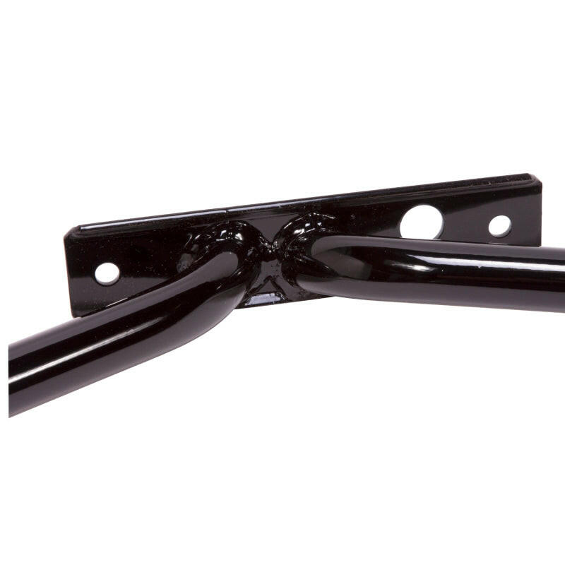 BBK 86-93 Mustang 5.0 Tubular Strut Tower Brace - Black Powdercoat Finish Strut Bars BBK