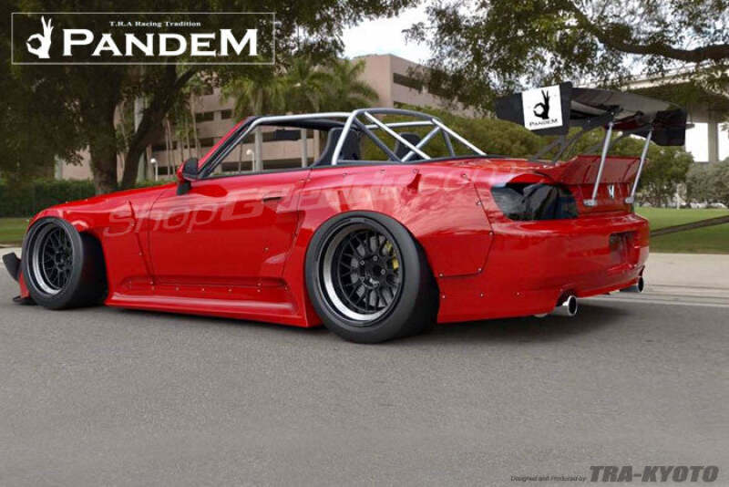 GReddy Pandem RB 00-09 Honda S2000 AP1/AP2 Complete Wide Body Aero Kit w/Ducktail Wing (S/O No Cncl) Body Kits GReddy
