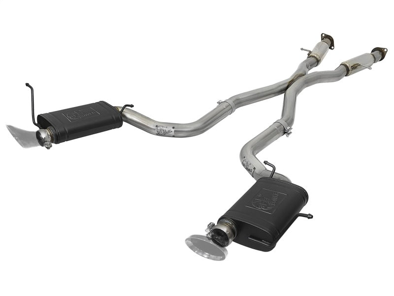 aFe MACHForce XP 12-17 Jeep Grand Cherokee WK2 SRT8 V8-6.4L 304SS Cat-Back Exhaust System Catback aFe