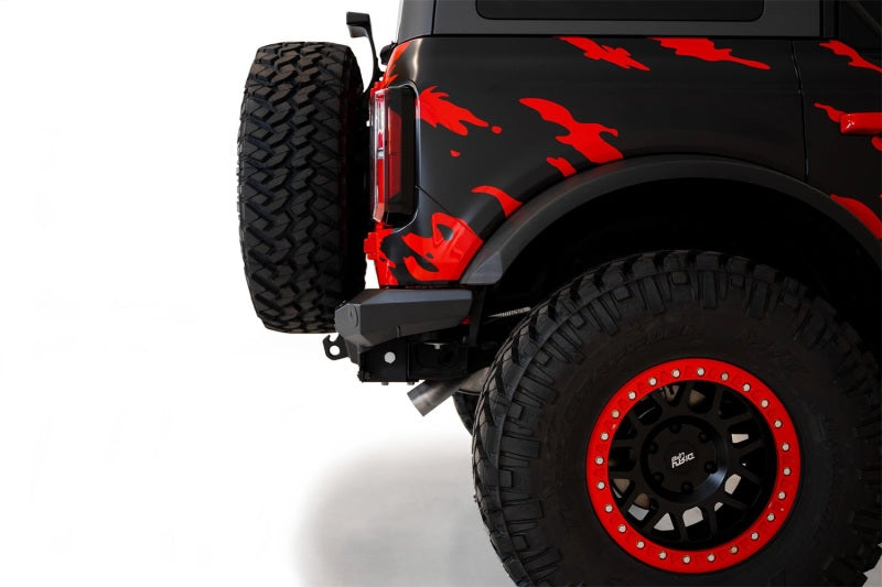 Addictive Desert Designs 21-22 Ford Bronco Stealth Fighter Rear Bumper Bumpers - Steel Addictive Desert Designs
