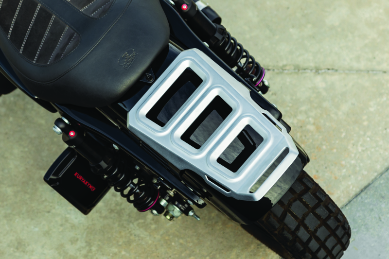 Kuryakyn Dillinger Luggage Rack Silver Bolts Kuryakyn