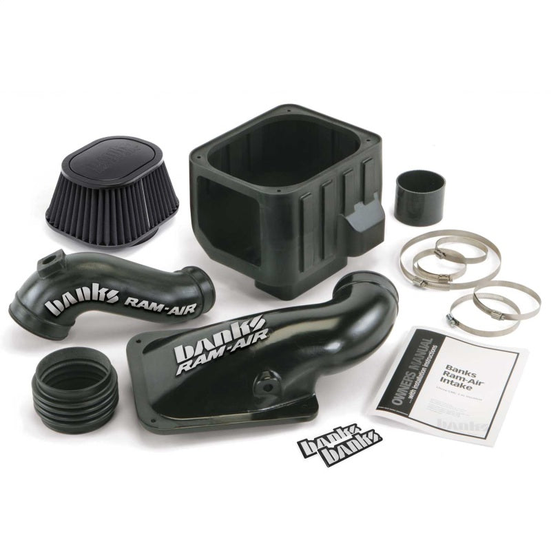 Banks Power 01-04 Chevy 6.6L LB7 Ram-Air Intake System - Dry Filter Short Ram Air Intakes Banks Power