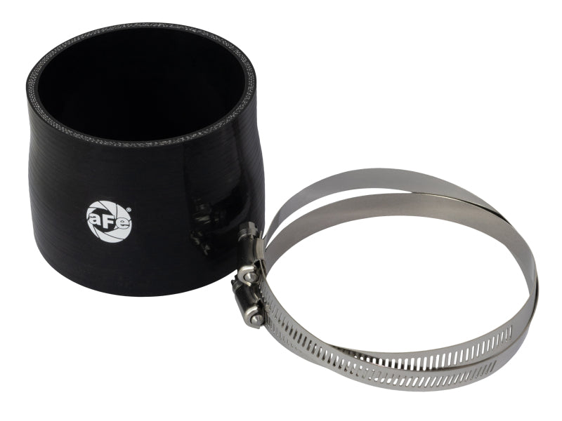 aFe POWER Universal Products Coupler Kit (3-3/4 x 3-1/2)in ID x 3in L - Black Air Intake Components aFe