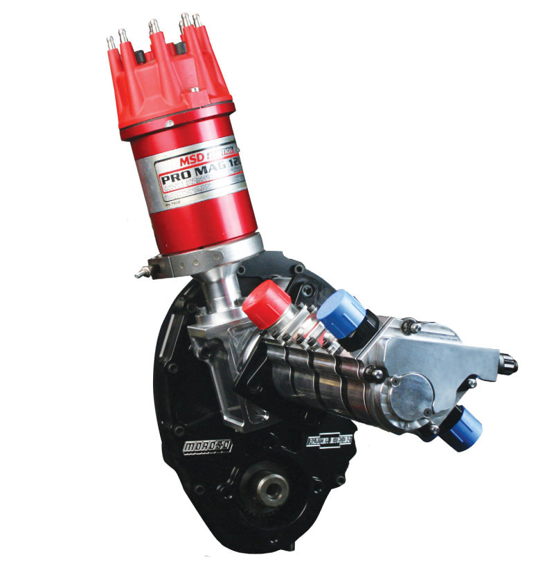 Moroso Chevrolet Small Block Timing Cover Magneto Kit - Raised Cam - Sprint Car Timing Covers Moroso