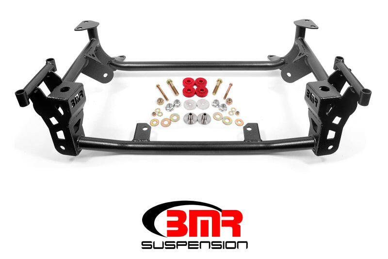 BMR 15+ Ford Mustang GT Lightweight K-Member - Black Hammertone Crossmembers BMR Suspension