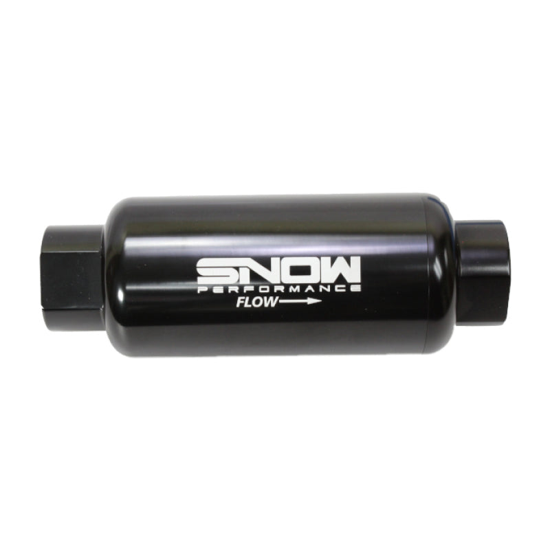 Snow 100 Micron Pre Filter -10 ORB Inlet/Outlet Fuel Filters Snow Performance