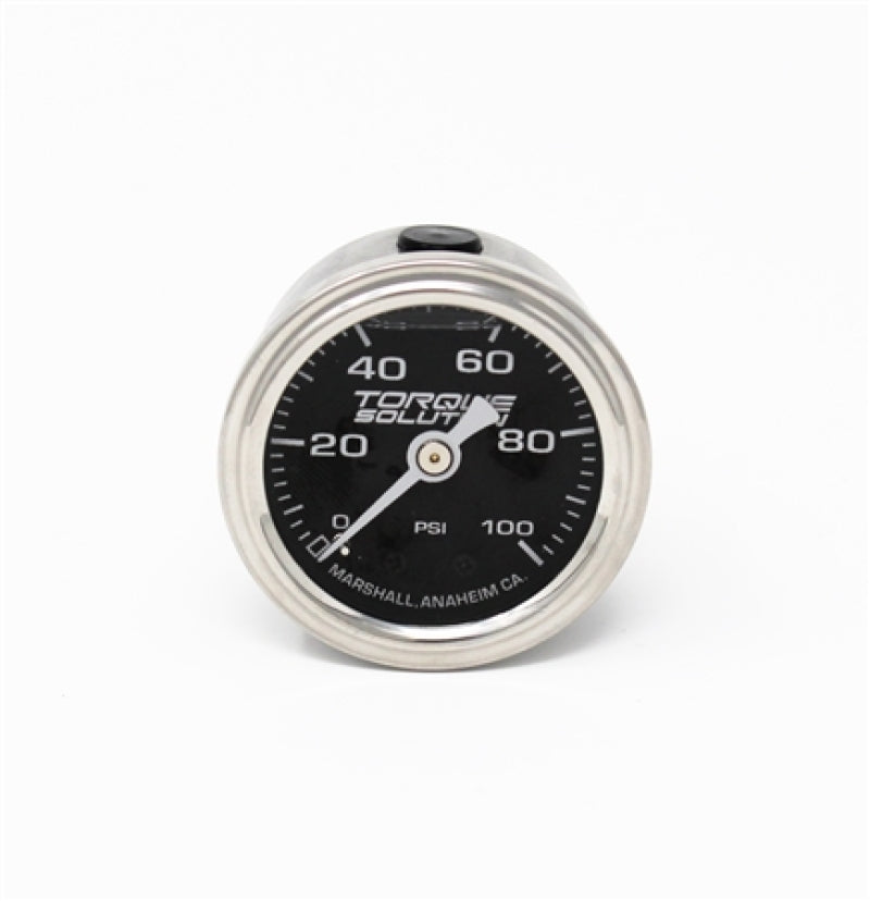 Torque Solution Fuel Pressure Gauge: 100 PSI 1/8 NPT Hardware Kits - Other Torque Solution
