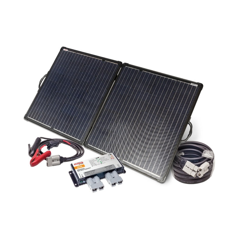 REDARC Monocrystalline Portable Folding Solar Panel Kit - 200W Solar Panels REDARC