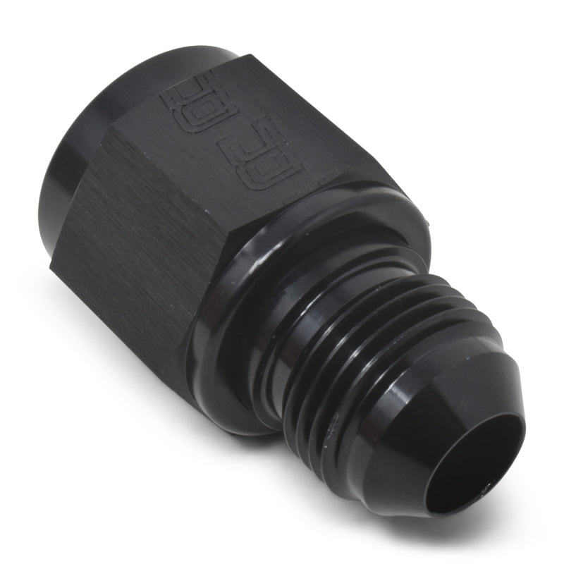 Russell Performance -8 AN Female to -6 AN to Male B-Nut Reducer (Black) Fittings Russell