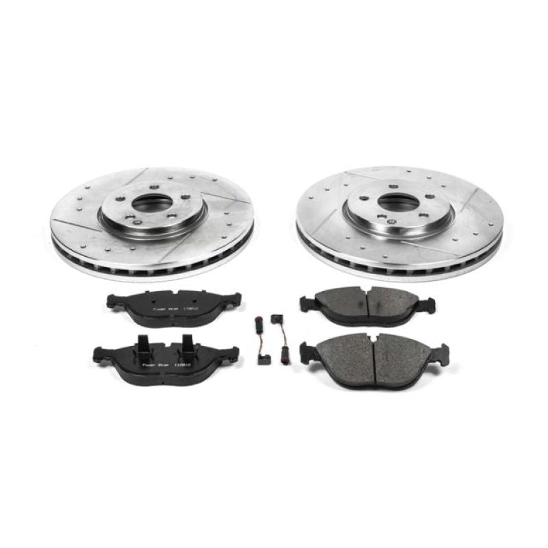 Power Stop 03-06 Mercedes-Benz S430 Front Z23 Evolution Sport Brake Kit Brake Kits - Performance D&S PowerStop