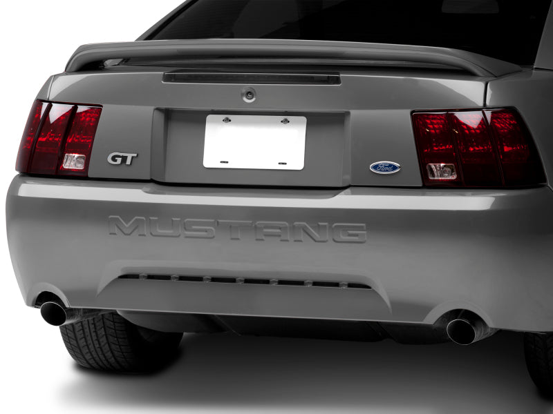 Raxiom 99-04 Ford Mustang Excluding 99-01 Cobra Tail Lights- Black Housing (Smoked Lens) Tail Lights Raxiom
