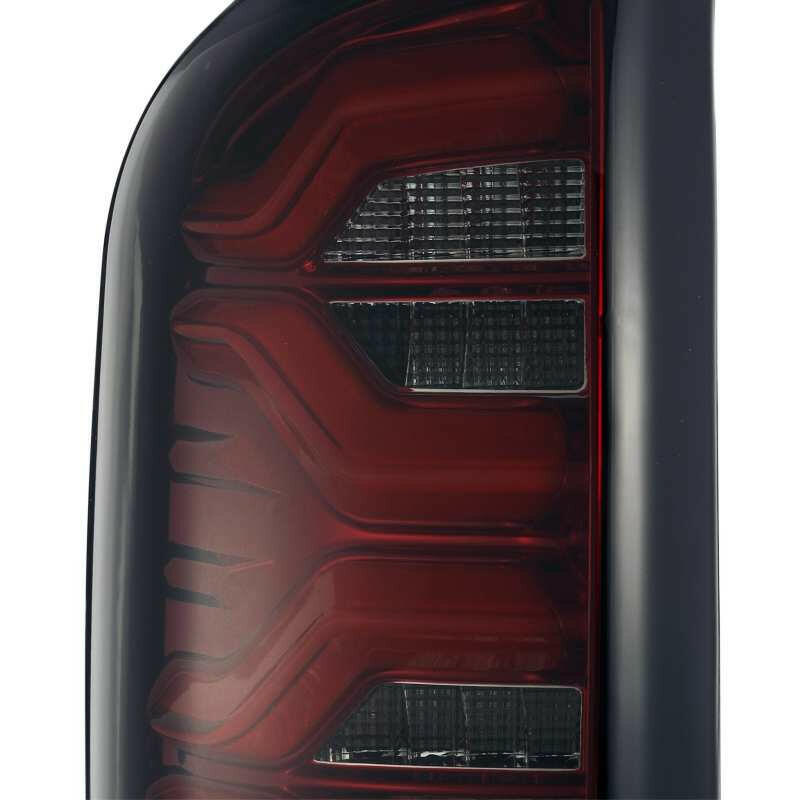 AlphaRex 16-20 Toyota Tacoma PRO-Series LED Tail Lights Red Smoke Tail Lights AlphaRex