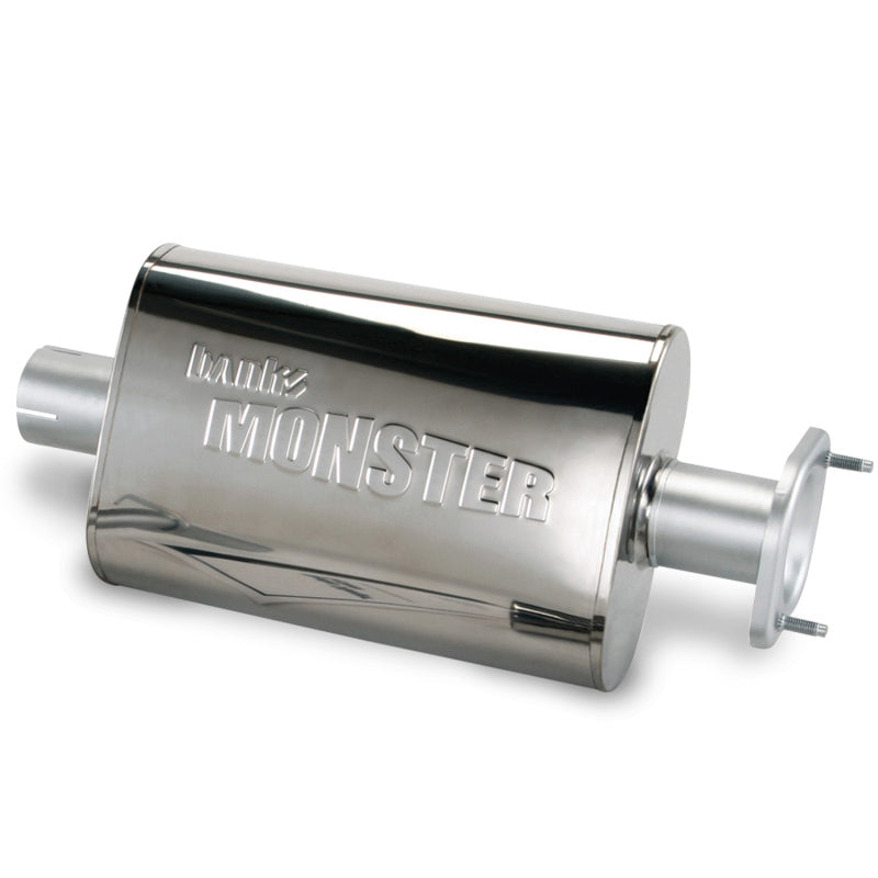 Banks Power 04-06 Jeep 4.0L Muffler - 2.5in X 2.5in S/S Muffler Banks Power