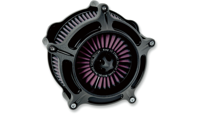 Roland Sands Design Turbine Air Cleaner - Black Ops Air Filters - Direct Fit Roland Sands Design