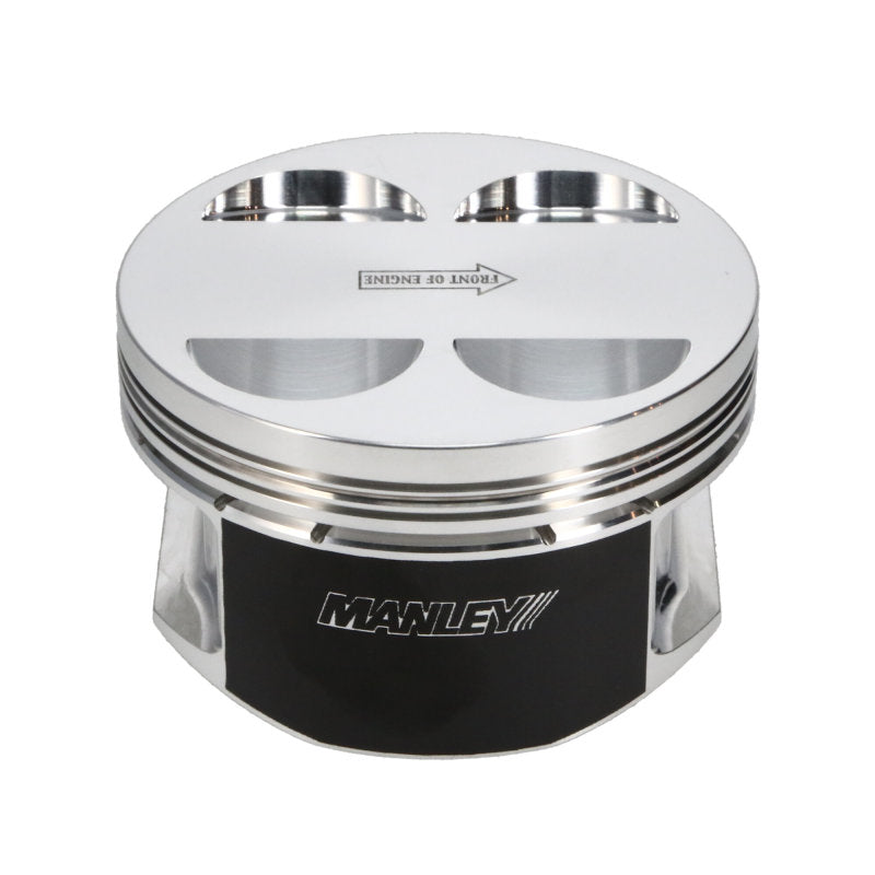 Manley Toyota 2JZGTE 86.0mm Bore STD Size 10.0:1 CR Flat Top Piston Set with Rings Piston Sets - Forged - 6cyl Manley Performance