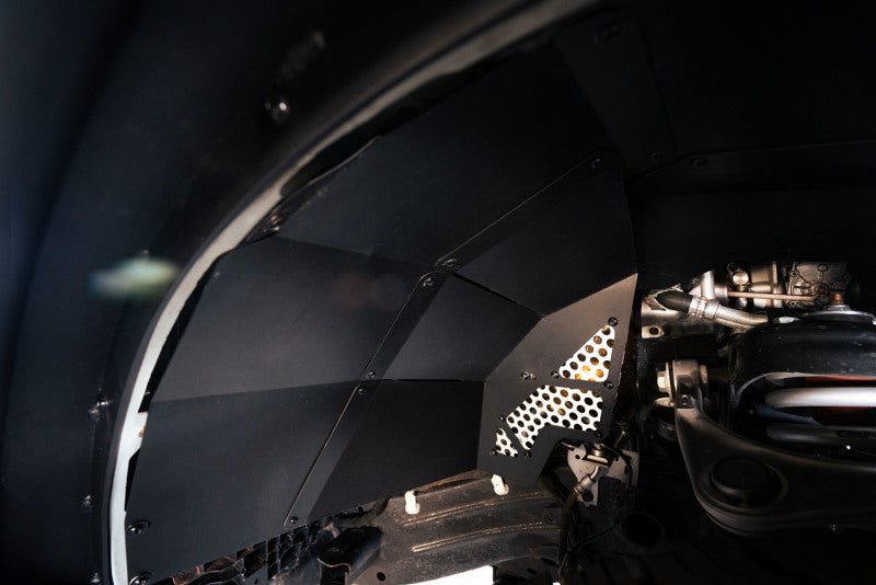 DV8 Offroad 21-22 Ford Bronco Front Inner Fender Liners Wheel Well Liners DV8 Offroad