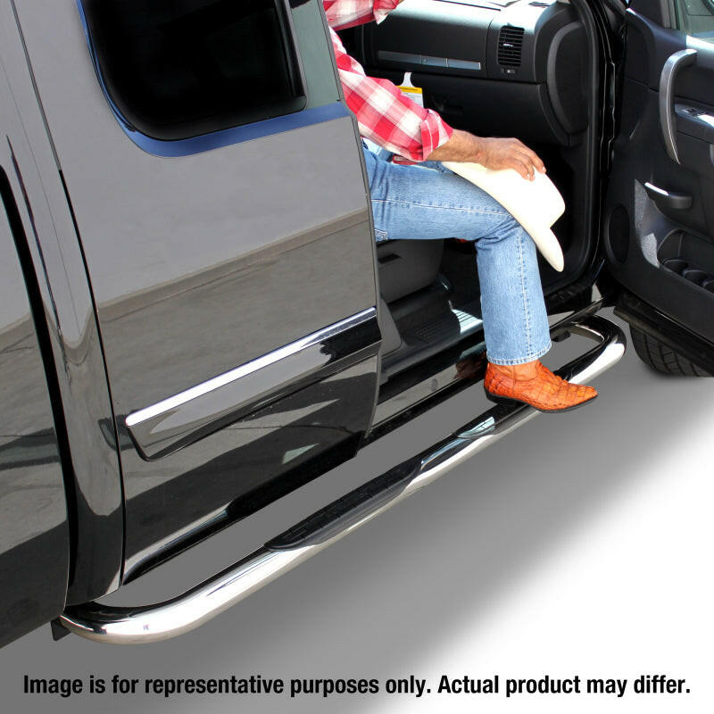 Go Rhino 19-20 Chevrolet Silverado 1500 4000 Series SideSteps - Cab Length - SS Side Steps Go Rhino