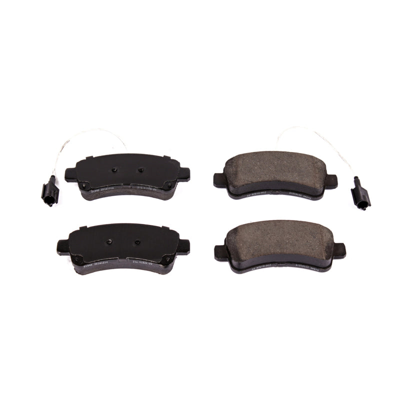 Power Stop 2019 Ram ProMaster 1500 Rear Z16 Evolution Ceramic Brake Pads Brake Pads - OE PowerStop