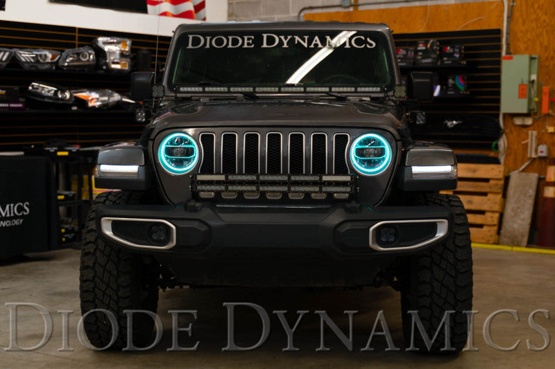 Diode Dynamics 18-21 Jeep JL Wrangler/Gladiator RGBW HD LED Halos Bulbs Diode Dynamics