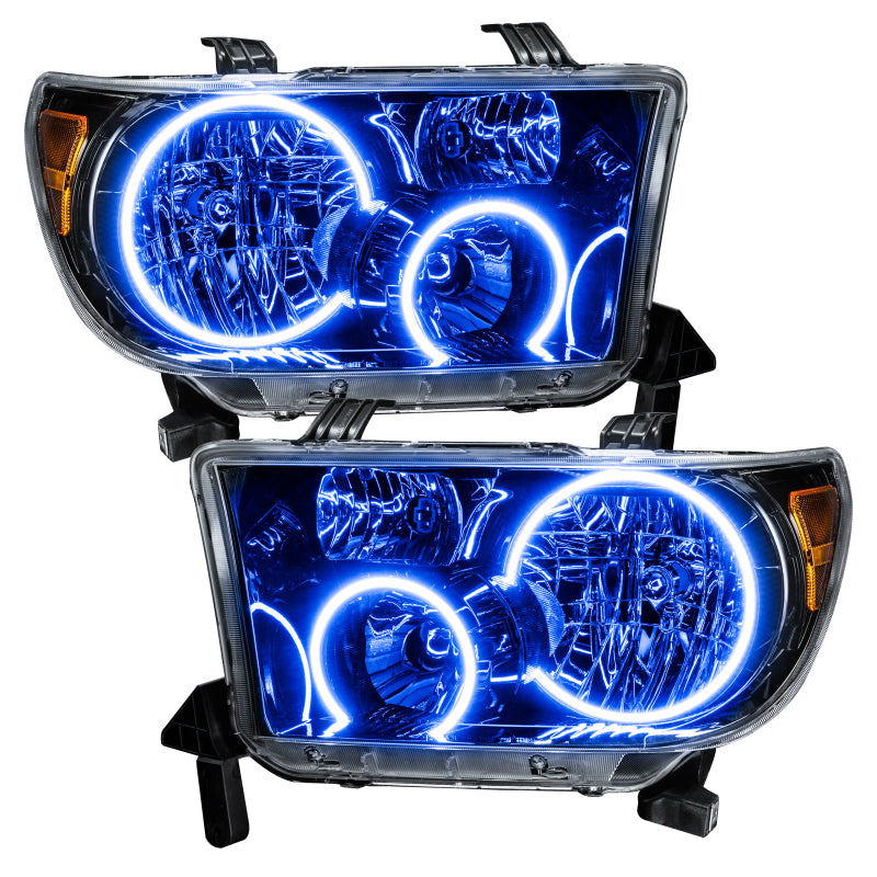 Oracle 07-11 Toyota Tundra Pre-Assembled Headlights - Black Housing - w/ BC1 Controller Headlights ORACLE Lighting