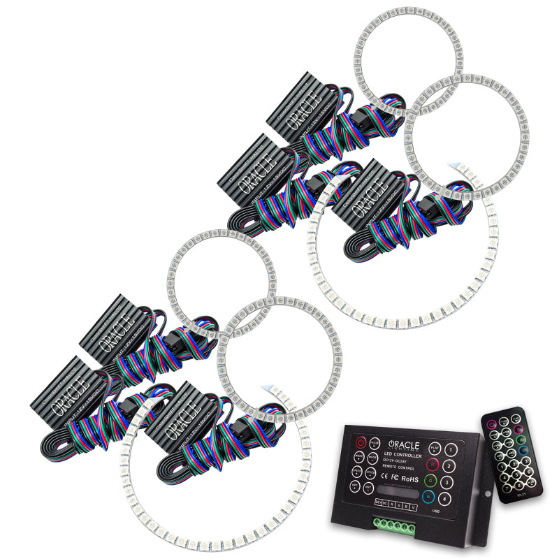 Oracle Scion tC 08-10 Halo Kit - ColorSHIFT w/ 2.0 Controller Headlights ORACLE Lighting