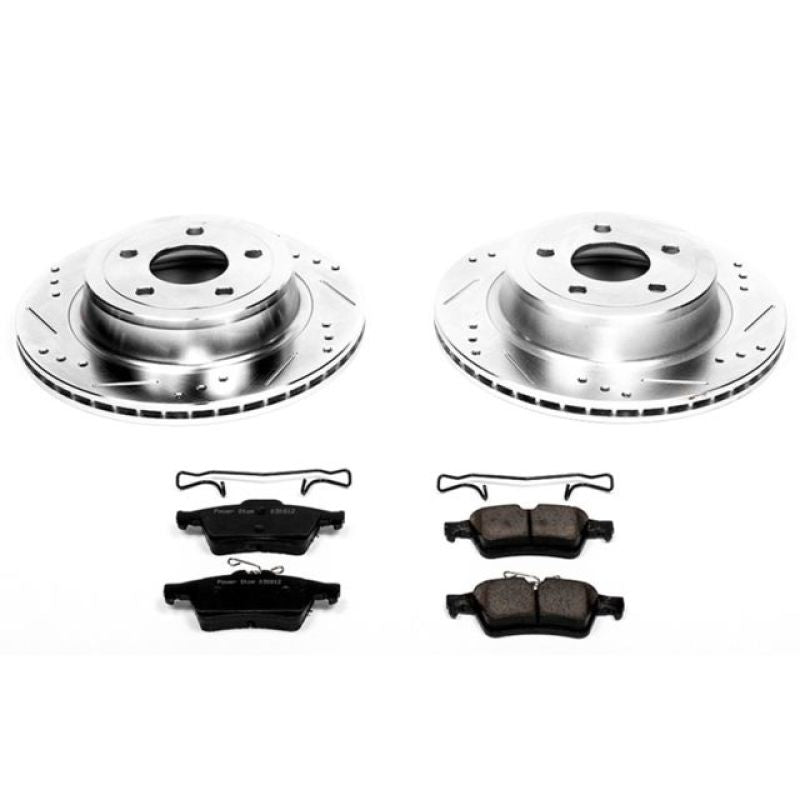 Power Stop 08-10 Chevrolet Cobalt Rear Z23 Evolution Sport Brake Kit Brake Kits - Performance D&S PowerStop
