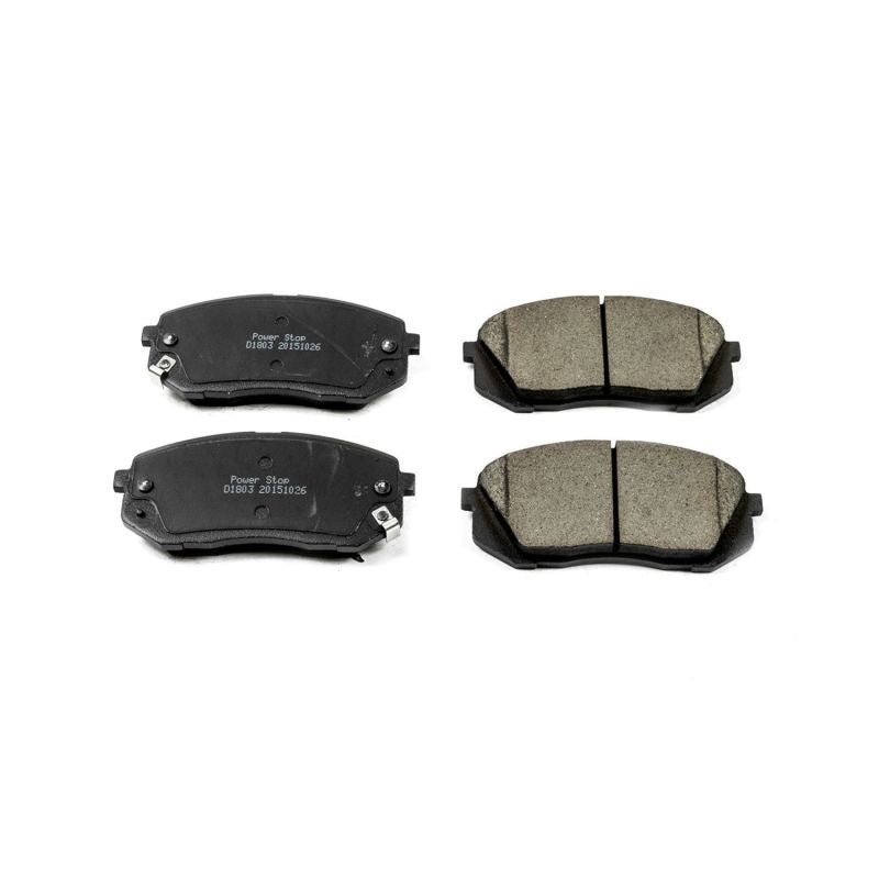 Power Stop 15-16 Hyundai Sonata Front Z16 Evolution Ceramic Brake Pads Brake Pads - OE PowerStop