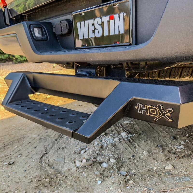Westin HDX Drop Hitch Step 34in Step 2in Receiver - Textured Black Hitch Accessories Westin