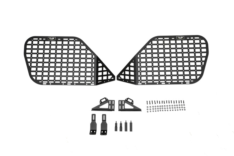 DV8 10-23 Toyota 4Runner Rear Window Molle Panels Exterior Trim DV8 Offroad