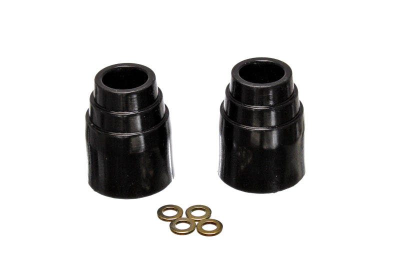 Energy Suspension 3-1/8in Bumpstop Set - Black Bushing Kits Energy Suspension