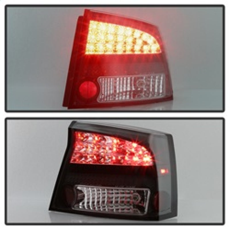 Spyder Dodge Charger 06-08 LED Tail Lights Black ALT-YD-DCH05-LED-BK Tail Lights SPYDER