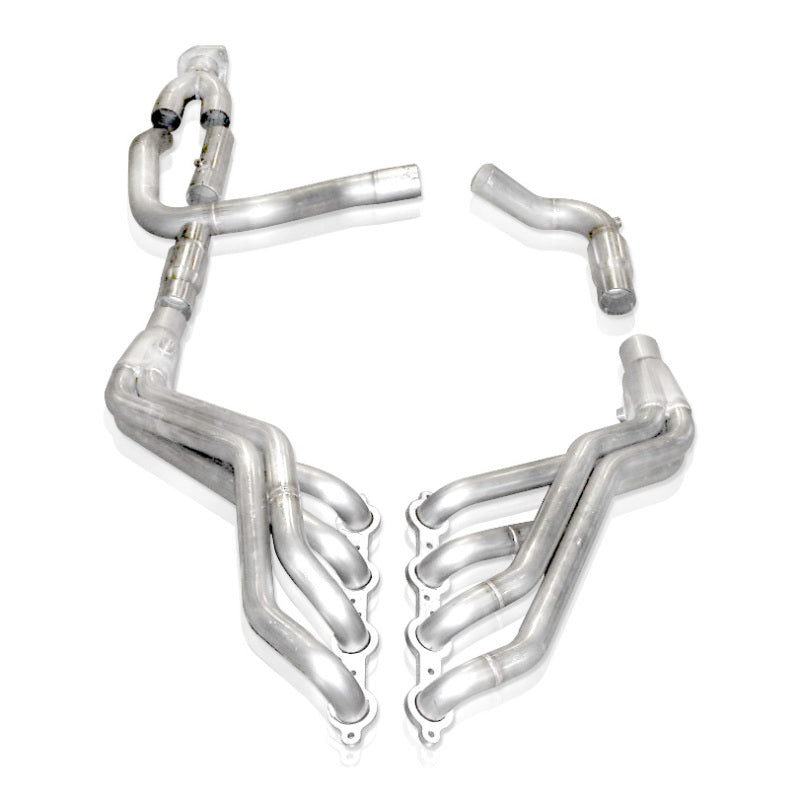 Stainless Works 2007-14 Chevy Tahoe and Yukon LT 1-3/4in Primaries 2-1/2in Y-Pipe High-Flow Cats Headers & Manifolds Stainless Works
