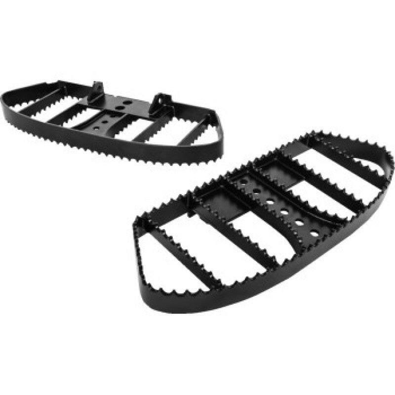 Burly Brand M8 Softail MX Rider Floorboards - Black Footpegs Burly Brand