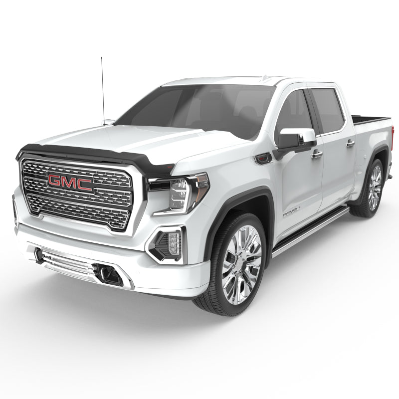 EGR 2019 GMC Sierra Superguard Hood Shield (301795) - Matte Black Hood Deflectors EGR