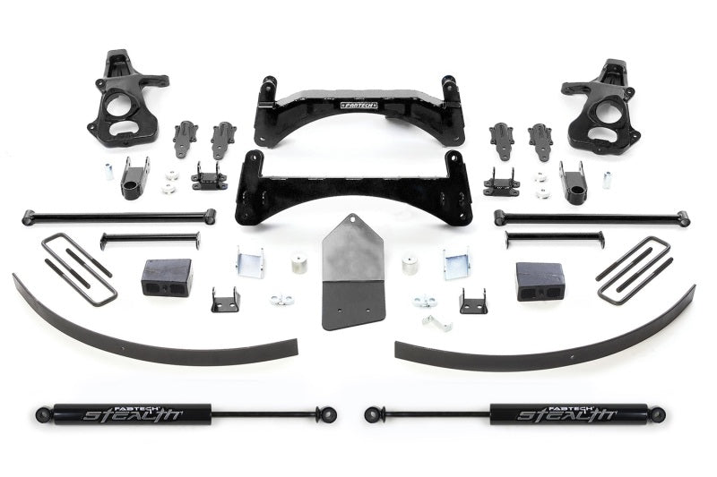 Fabtech 07-13 GM C1500 P/U w/o Autoride 2WD 6in Basic Sys w/Stealth Lift Kits Fabtech