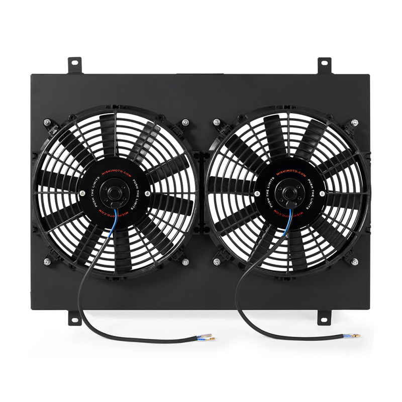 Mishimoto 79-93 Ford Mustang Aluminum Fan Shroud Black Fans & Shrouds Mishimoto