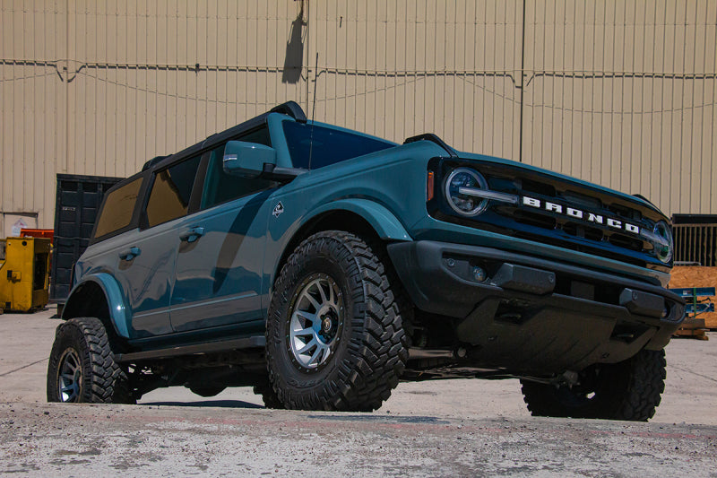 ICON Compression 17x8.5 6x5.5 25mm Offset 5.75in BS 95.1mm Bore Titanium Wheel Wheels - Cast ICON