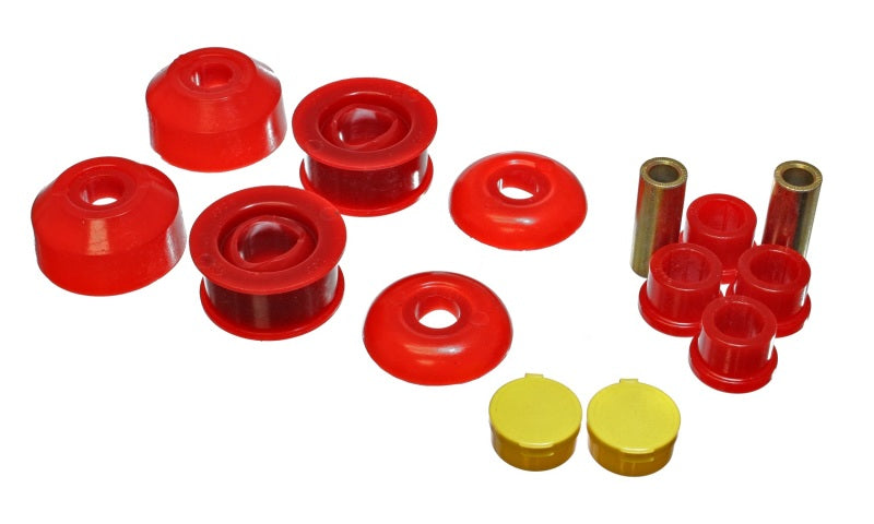 Energy Suspension 05-07 Scion tC / 03-06 Toyota Corolla/Matrix Red Front Control Arm Bushing Set Bushing Kits Energy Suspension