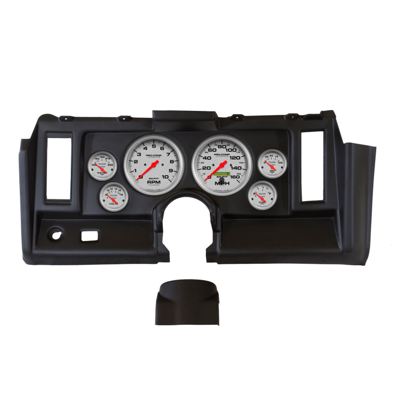 Autometer Ultra-Lite 1969 Camaro Dash Kit 6pc Tach / MPH / Fuel / Oil / WTMP / Volt Gauges AutoMeter