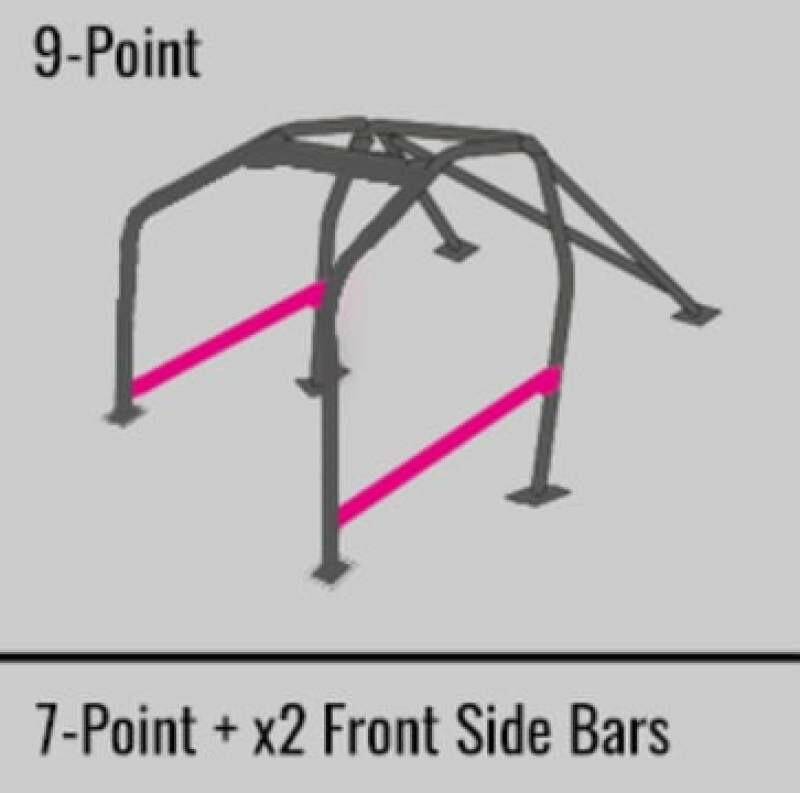 Cusco Cage 9Pt Safety 21 Dash Through 2 Passenger Scion/Subaru FR-S/86/BRZ Roll Cages Cusco