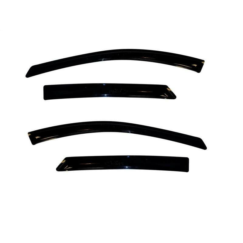 AVS 17-20 Honda Ridgeline Ventvisor Outside Mount Window Deflectors 4pc - Smoke Wind Deflectors AVS