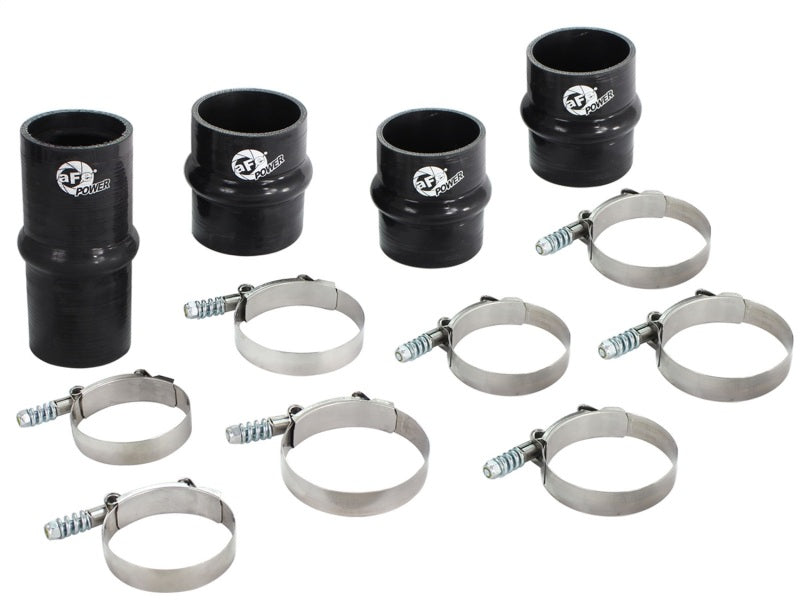 aFe BladeRunner Intercooler Couplings & Clamps Kit Replacement 03-07 Dodge Diesel Trucks L6-5.9L(td) Intercoolers aFe