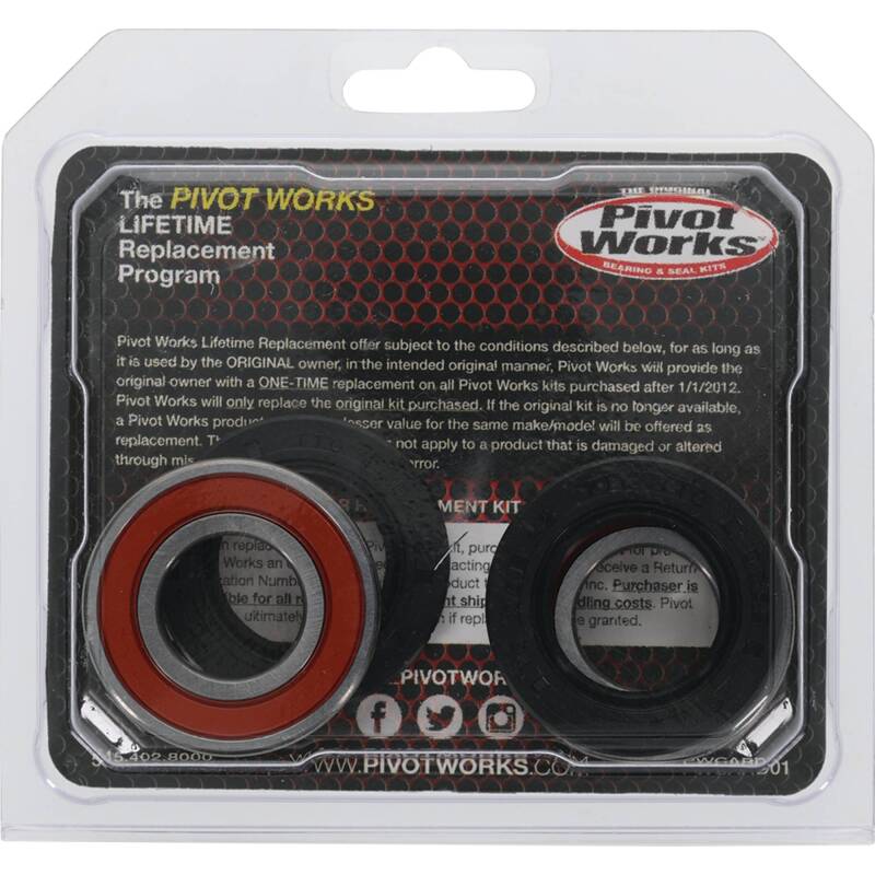 Pivot Works Aprilia/Beta/BMW/Cagiva/Gas-Gas/Honda/Kawasaki/Sherco Wheel Bearing Kit Premium Bearings Control Arms Pivot Works